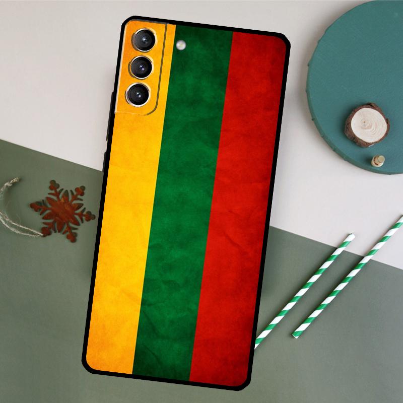 

Lithuania Flag Lithuanian Phone Case For Samsung Galaxy S25 S26 Ultra S20 S21 S22 S23 S24 Plus S10 S25 FE Back Cover Galaxy S22 Plus