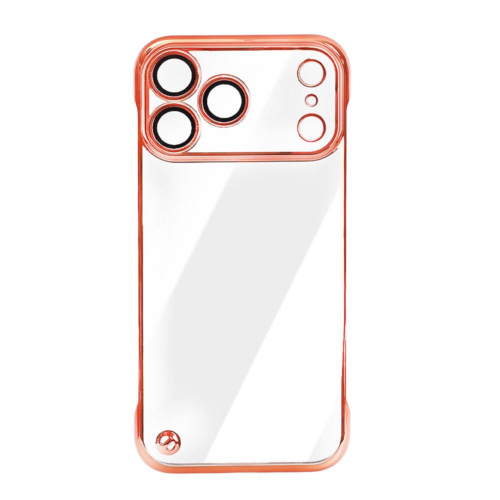 Ultra Slim Transparent Case for IPhone 17 Pro Max Matte Hard Plating PC All-round Camera Film Shockproof Shell for IPhone 17Air