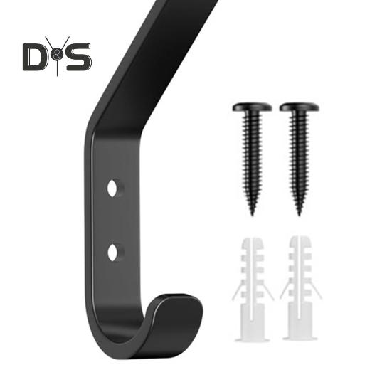 Wieszak ścienny na kapelusze Wytrzymały, odporny na rdzę Prosty montaż Łukowaty kształt Uniwersalne zastosowanie Wieszak na ubrania