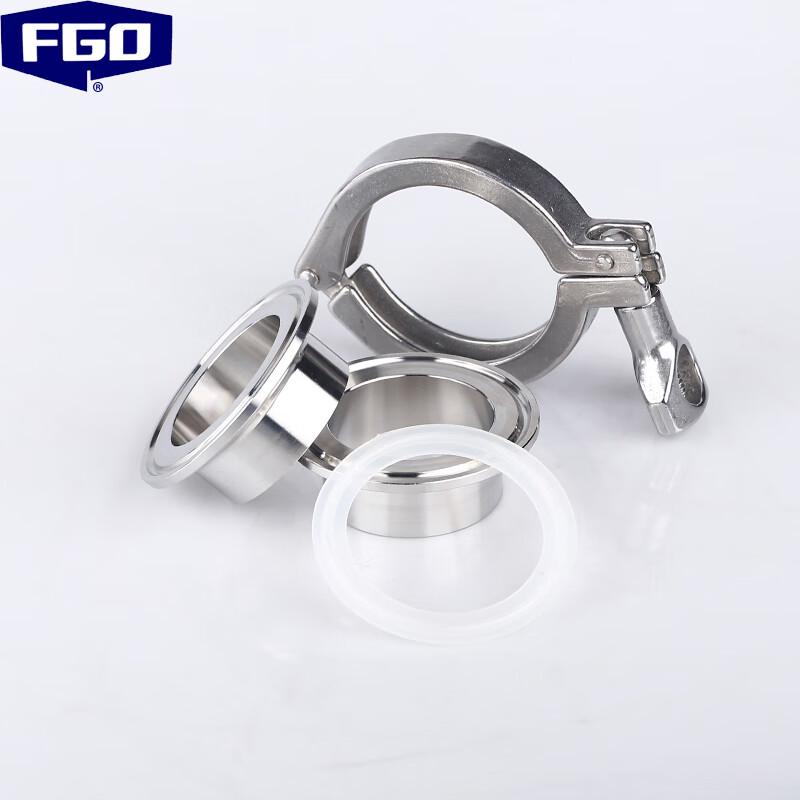 FGO Stainless Steel Clamp & Connector Set Φ108x2 Clamp 119