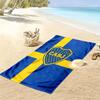 Boca Juniors Print Beach Towel, Large Soft Quick Dry Towel for Beach Camping Swimming
