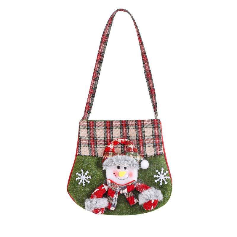 1/2PCS Candy Bag The Perfect Holiday Gift Christmas Christmas Decoration Supplies Trend Santa Claus Themed Bag Gift Bag
