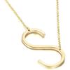 PAVOI Initialen Ketting voor Vrouwen, 14K Goud Verguld Zirkonia Hanger | Letter Ketting voor Vrouwen, Naamketting, Ketting met Initialen