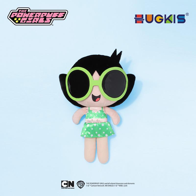 Powerpuff Girls Plüsch-Schlüsselanhänger: Süßer Puppenanhänger & Abschlussgeschenk