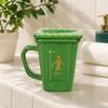 Large Capacity Toilet Shape Cup Funny Water Cup Personality Office Coffee Mug  Prank Gift