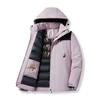 Winter Thickened Warm Jacket Graphene Sports and Leisure Hooded Cotton-padded Jacket Thickened Windproof Jacket Padded Jacket Group Buying