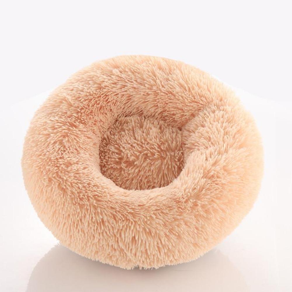 Creative Plush Warm and Breathable Circular Dog Bed Cat Bed Pet Bed Winter Thick and Comfortable Dog Bed Dog Mat Pet Supplies