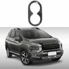 Car Carbon Fiber ABS Cup Holder Panel Cover Trim Fit for Xpander