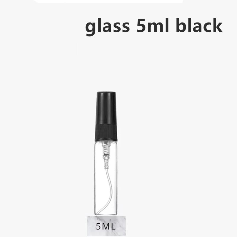 5/10 STÜCKE 2ml 3ml 5ml 10ml Mini Tragbare Parfümflaschen Spray Nachfüllbare Flasche Kosmetikproben Glasflaschen Leere Behälter