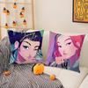 Anime K-Kpop Demon Hunters Pillow Case Sofa Living Room Bedroom Double-sided Printing Square Cushion Nap Time Cushion Cover