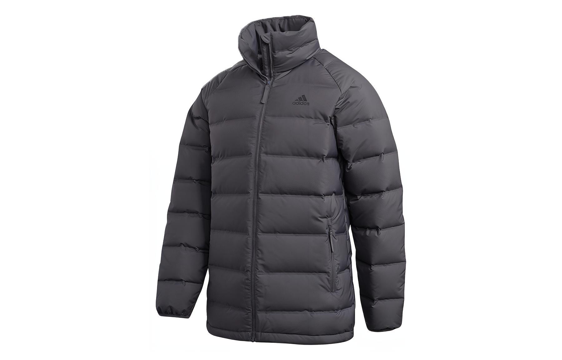 Adidas Helionic Down Jacket Winter Men s Dark Gray FT2530 XL