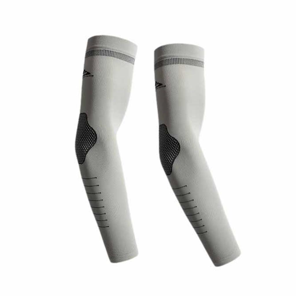 1Pair Ice Silk Arm Sleeves For Men & Women Uv Sun Protection Breathable Outdoors Sports Workouts Lightweight Arm Sleeves