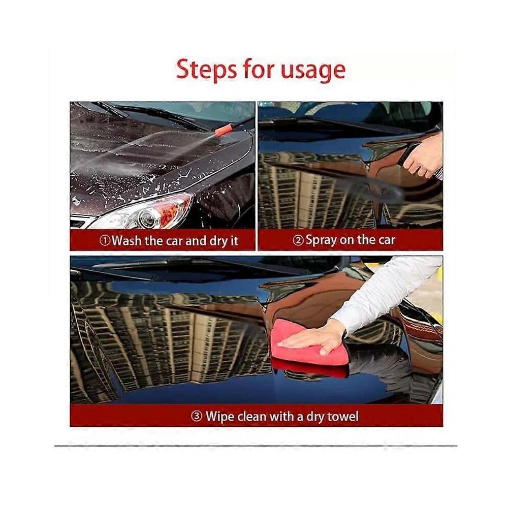 (500ml) Magic Gem Car Coating Spray, Nano Car Scratch Removal Spray