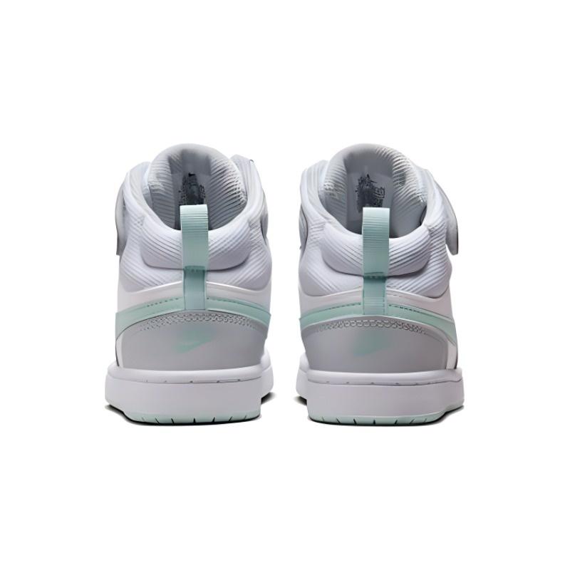 (PS) Nike Court Borough Mid 2 'Pure Platinum Mint Foam' Kids' CD7783-011