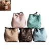 Chinese Style Tea Set Storage Bag Thickened Multi-functional Candy Storage Bag Vintage Embroidered Teacup Drawstring Bags