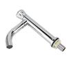 G1/2 Sink Water Faucet Stainless Steel Single Handle Faucet for Kitchen Washroom With Tube