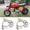 Vergaser Vergaser Reparatursatz Metall+Gummi Reparatursatz 2 Stück Lange Lebensdauer Für Honda Z50 & Z50R Praktisch Brandneu