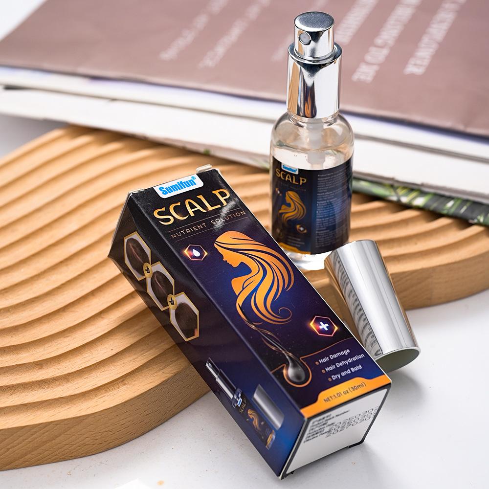 Sumifun 30 ML Ginger Hair Care Essence Spray,Hair Growth Essence Oil,Rapid Hair Growth Hair Nutrient Solution Scalp Care Repair Damaged Hair