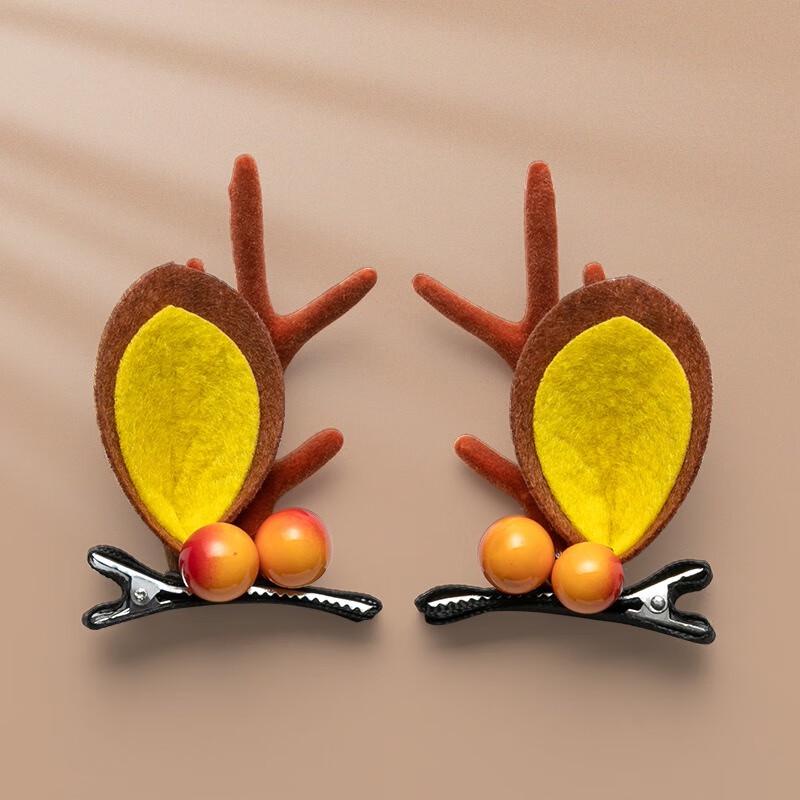 Christmas Reindeer Hair Clips