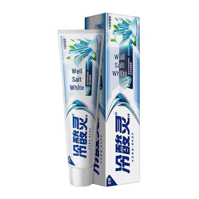 Lengsuanling Well Salt Refreshing White Toothpaste 90g (2-Pack)