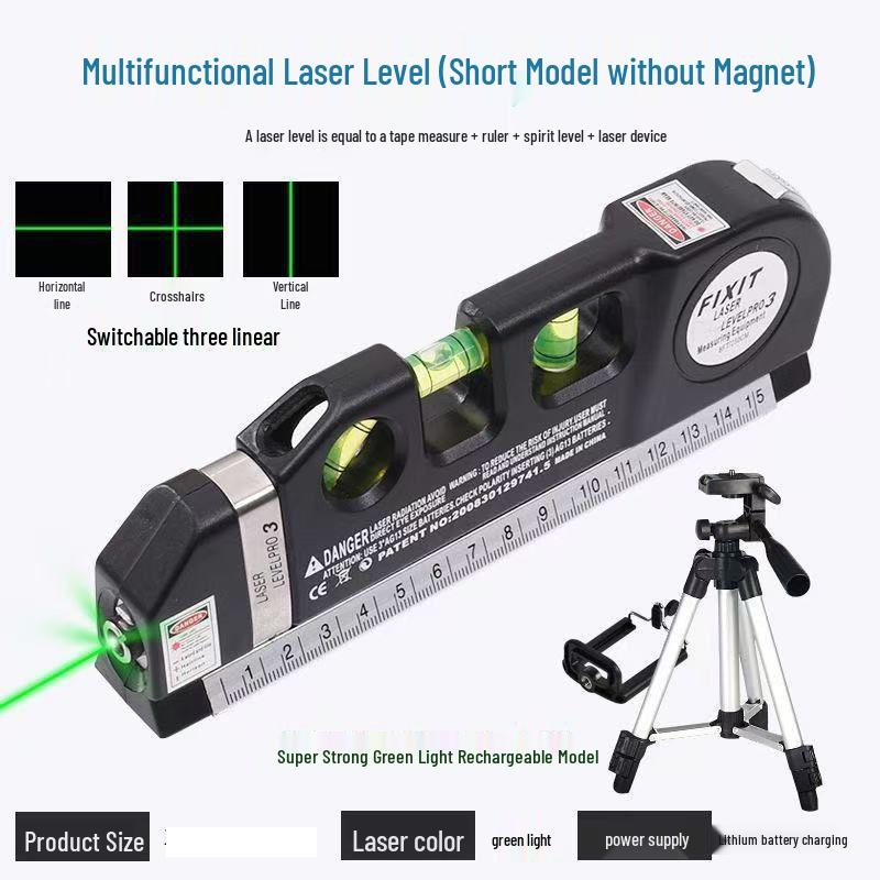 High Precision Infrared Cross Line Laser Leveling Tool
