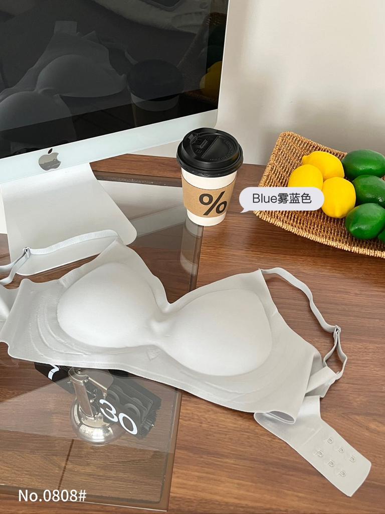 [Expansion comic chest] Small breasts show big gathering bra upper support thickened fixed cup invisible opaque seamless underwear