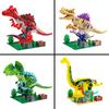 Jurassic Dinosaurs Building Blocks Package Indominus Rex DIY Collocation Big Tyrannosaurus Action Figure Models Kids Toys Gifts