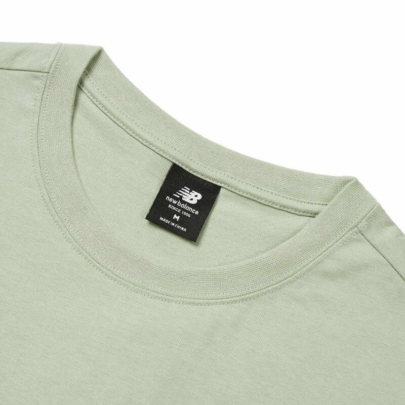 New Balance T Shirt Men's Light Green AMT22362-DRA