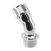 45 Degree Elbow Adapters Brass Chrome Female To Male