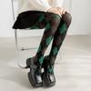 Retro Plaid Tights Pantyhose JK Japanese Style Pantyhose Legging New High Pantyhose  Women