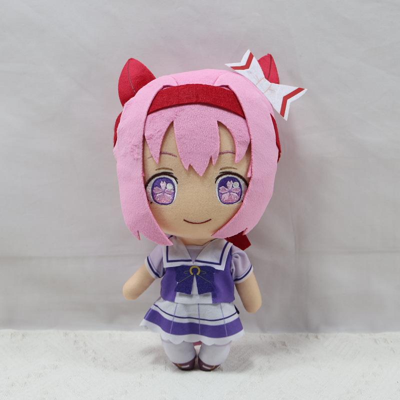 Anime Uma Musume Plush Toys Pretty Derby Plushie Pillow Haru Urara Tamamo Cross Stuffed Dolls Figure Birthday Christmas Gifts