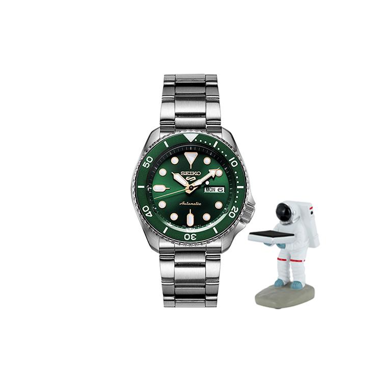 Seiko SEIKO5 Mechanical Movement Watch Men's Watches Green Dial SRPD63K1
