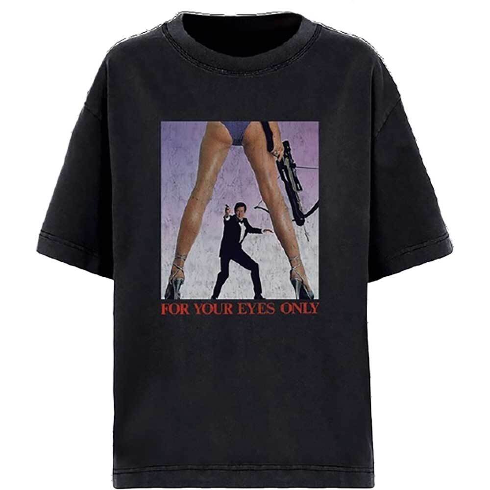 James Bond 007 For Your Eyes Only (Black) TShirt (Small) S
