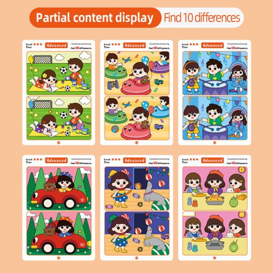 Karta do Wczesnej Edukacji Żywe Kolory Żywe Wzory Wielokrotnego Użytku Poprawa Koncentracji Karta do Gry Interaktywnej dla Dzieci