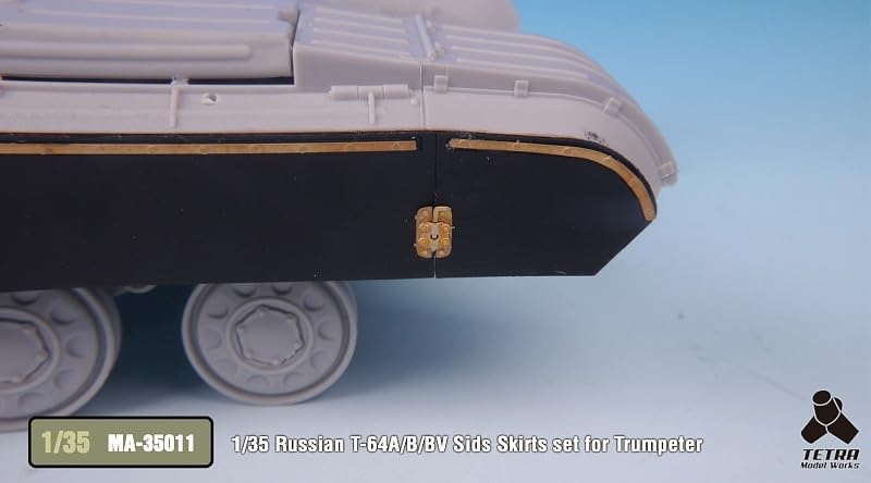 Tetra Model MA Series Russian Tank Side Skirt Set Plastic Model Parts MA3511 1/35 T-64A/B/BV (for TR)