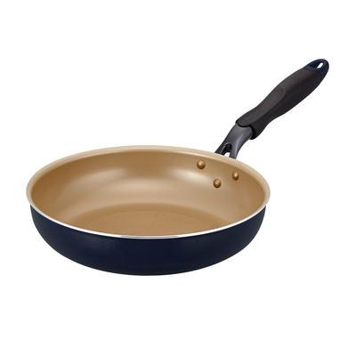 Evercook Frying Pan All Heat Source Compatible 26cm, (IH Compatible), 500-Day Warranty, Non-stick, PFOA/PFOS Free, Navy,