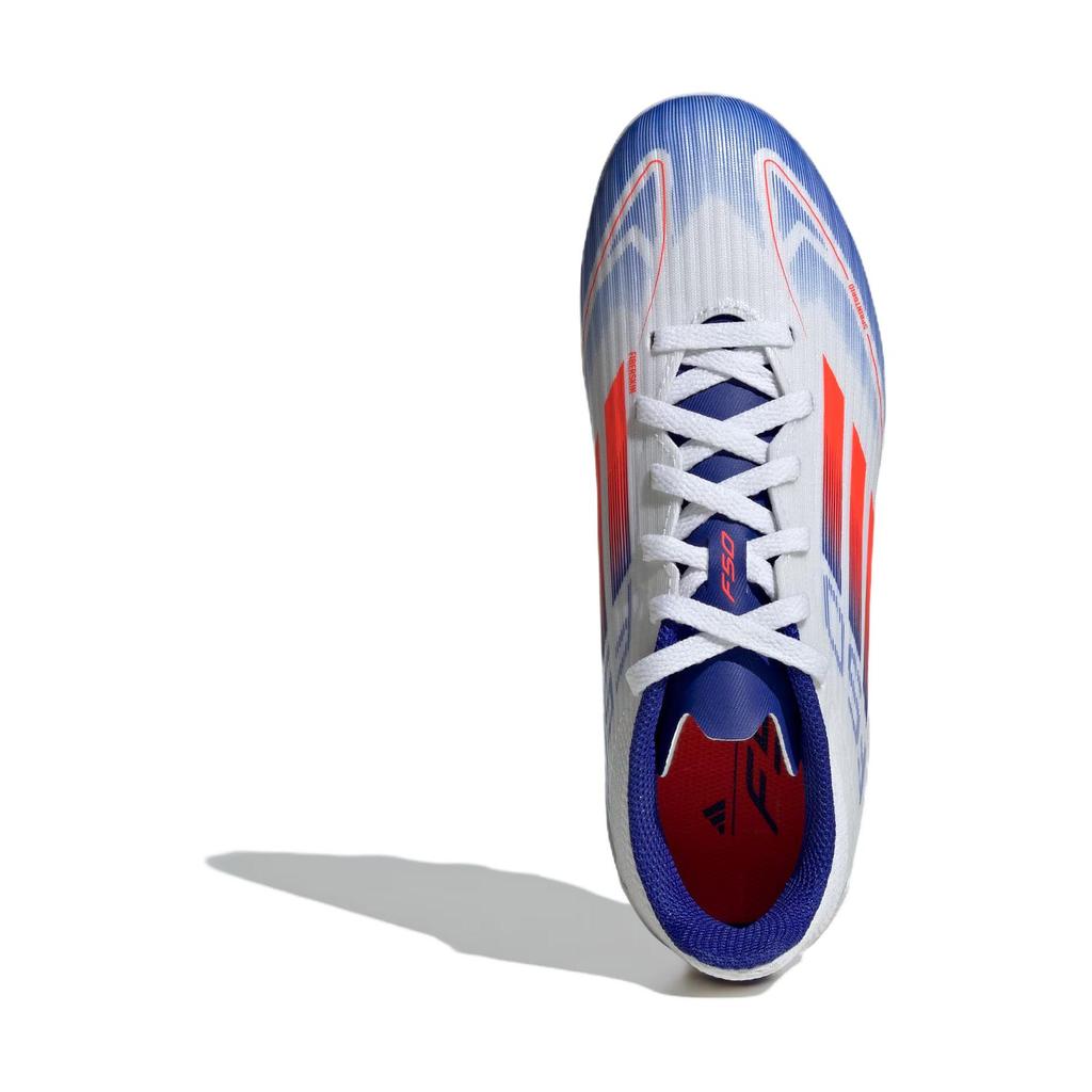 Adidas Adizero F50 League MG J Advancement Pack Kids Sneakers White Cloud-White Solar-Red IF1370