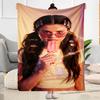 Selena Gomez1 Blankets Are Suitable for Living Rooms,making Them an Ideal Choice for Outdoor Travel and Gifts.