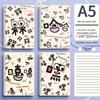 Coil Thickened Paper Hard Shell Cover Student Horizontal Line Cute Animal Notebook Notepad