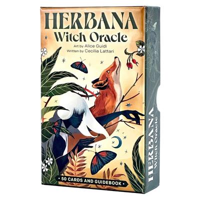 I.I.J Herbana Witch Oracle Cards, English Affirmations, Herbal Fortune Telling, Authentic