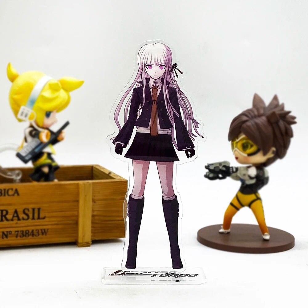 Danganronpa 1 Naegi Makoto Kirigiri Kyouko HM japoński akrylowy stojak stojąca figurka zabawkowa