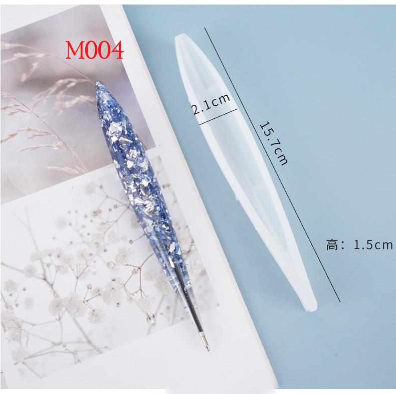 3pcs DIY Handmade Pen Silicone Mold - Epoxy Resin Pen Holder Resin Casting Mold - Penholder DIY Jewelry Making