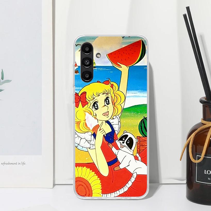 Anime Candy Phone Case For Samsung Galaxy A17 A37 A57 A16 A26 A36 A56 A15 A25 A35 A55 A14 A24 A34 A54 A13 A23 A33 A53 A07 Galaxy