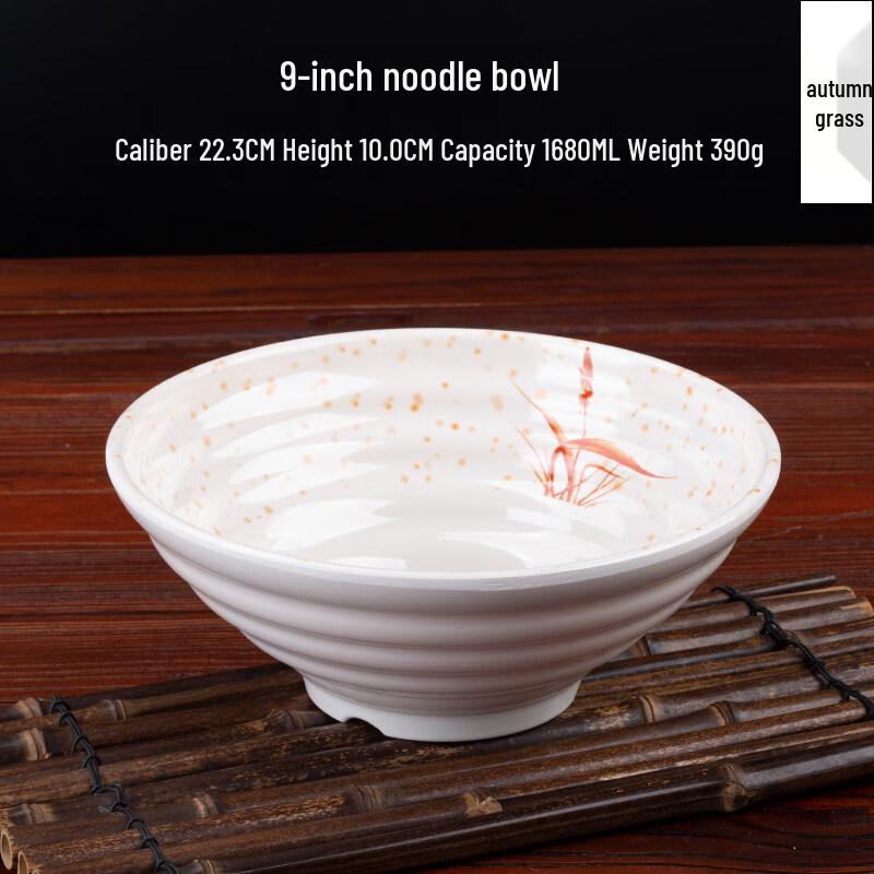 Thickened Melamine Anti-Fall Noodle Bowl