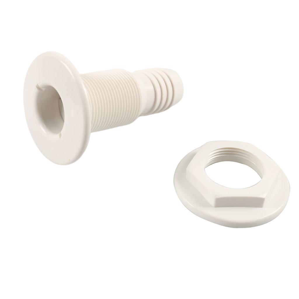 1-1/8'' Hose Bilge Pump Installation Kit for Boats Hose Thru Hull & Clamps Kit