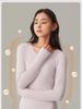 Women's Extra Thick Fleece-Lined Acrylic Thermal Base Layer Top