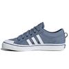 Originals Nizza Lace-Up Non-Slip Low-Top Skate Shoes Women Sneaker Blue White CQ2537