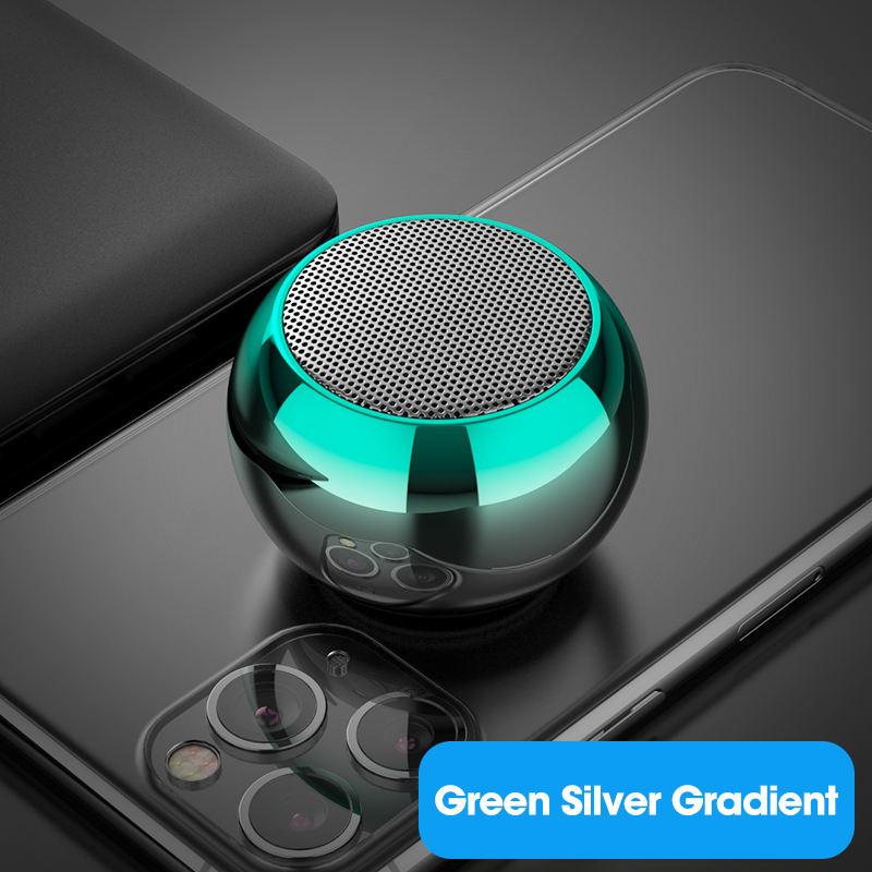 

Бездротовий Bluetooth-динамік Портативний Малий Сталевий Колір Металу Важкий Стерео Об ємний Сабвуфер Зовнішній Міні Bluetooth Малий Динамік