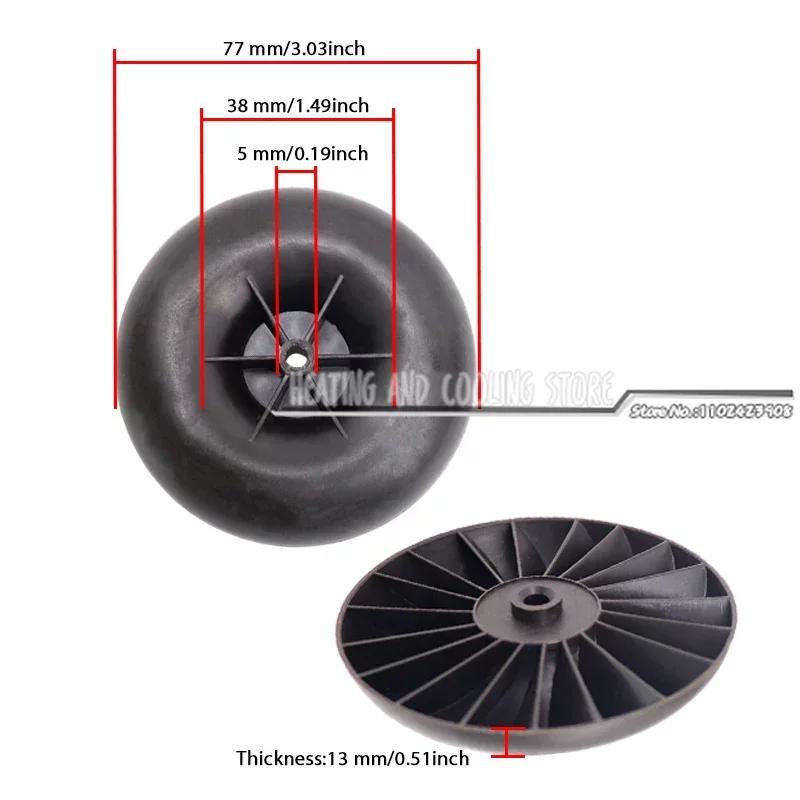 77mm Motor Wind Wheel Fan Inner Wheel for Webasto Air Top 2000St Parking Heater Fan Motor Accessories