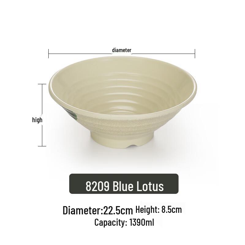 

A5 Melamine Commercial Noodle & Soup Bowl